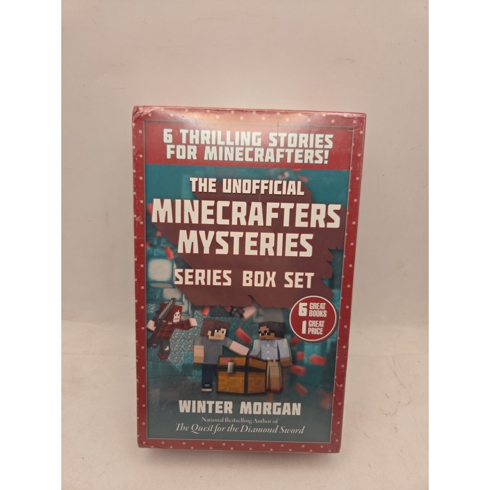 The Unofficial Minecrafters Mysteries Series Box Set  - Brand New Sealed